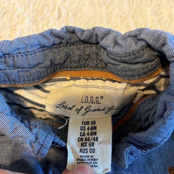 (3 for$10) L.O.G.G button down top - Picture 4 of 4